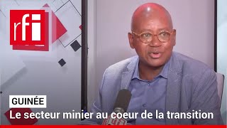 Ismaël Diakité président de la chambre des mines de Guinée  quotSimandou sera livré à la date prévuequot [upl. by Gaskill803]