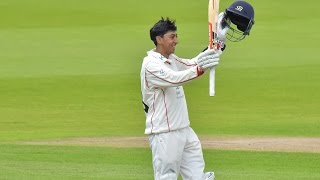 Flashback Moment  Haseeb Hameeds century vs Nottinghamshire [upl. by Aynna125]