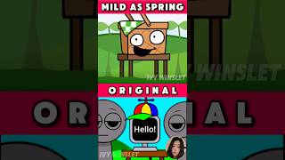 Incredibox Mild As Spring Vs Original Sprunki 🏞 Happy Version sprunki [upl. by Tillion488]