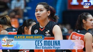 Most Valuable Player  Ces Molina highlights  2023 PVL Invitational Conference [upl. by Euqinom128]