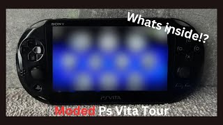 Modded PS Vita Tour [upl. by Tildi437]