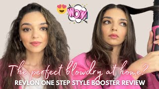 REVLON ONE STEP STYLE BOOSTER REVIEW  THE PERFECT BLOWDRY AT HOME [upl. by Goodyear]