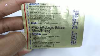 Alfusin 10mg Tablet  Alfuzosin 10mg Tablet  Alfusin Tablet Uses benefits review in hindi [upl. by Gena933]