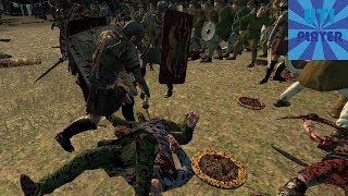 The Romans Siege Barbarians  Total War Attila [upl. by Alane]