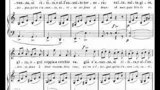 Gioachino Rossini  La Danza audio  sheet music [upl. by Keverian]