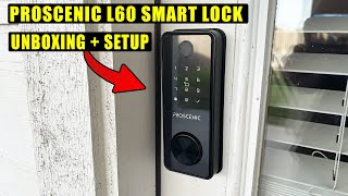 Unboxing amp Install of Proscenic L60 Smart Lock [upl. by Aras]