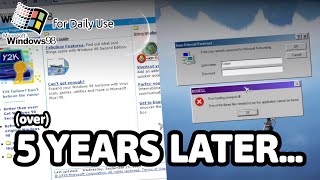 Over 5 Years Later  Windows 98 for Daily Use [upl. by Lesna]
