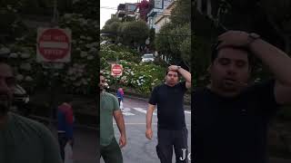 Crookedest Street in The World  Golden Gate Bridge San Francisco  San Francisco Down Town vlog [upl. by Nakre743]