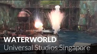 WaterWorld Full Show  Universal Studios Singapore [upl. by Eiggam]