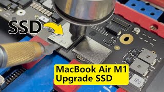 How to Upgrade SSD for MacBook Air M1  256GB To 2TB [upl. by Haldan666]