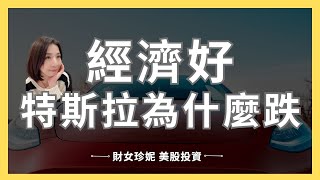 【美股投資】經濟好，特斯拉TSLA為什麼跌？ [upl. by Fi456]