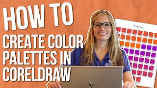 How to Create Color Palettes in CorelDRAW [upl. by Krisha]