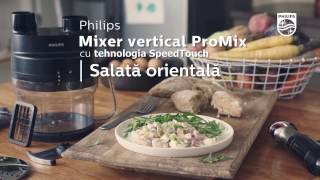 Reteta Salata orientala  Mixer vertical ProMix  Accesoriul tocator [upl. by Alhsa]