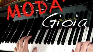 Modà  Gioia  HD Piano Rock Cover  Milan  Magnifico Room  Moda [upl. by Krischer]