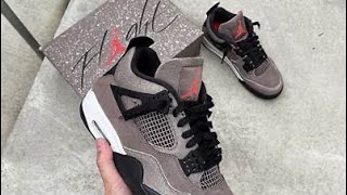 Jordan 4 Taupe Haze is a Banger Worth The Resale Local Sneaker Event be Cautious jordans nikes [upl. by Aicilla]