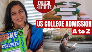 US College Admissions ProcessBuild ResumeCollege SelectionUndergrad in USA for India Students [upl. by Amethyst649]