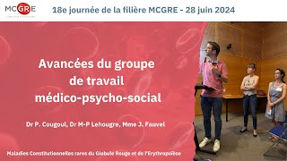 Avancée groupe de travail MCGRE [upl. by Atte]