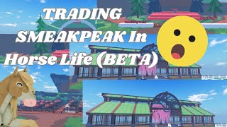 TRADING SNEAKPEAK in Horse Life BETA New Announcement [upl. by Pack]