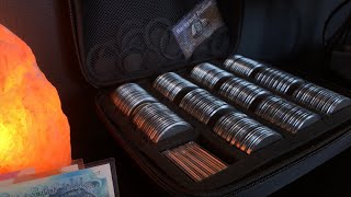 UNBOXING 10 Silver Britannia coins Filling up my Bullion Case [upl. by Anih276]