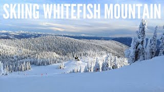 Skiing Whitefish Mountain Montana First Timers Guide  Transportation Rentals Food Weather Runs [upl. by Stormie]