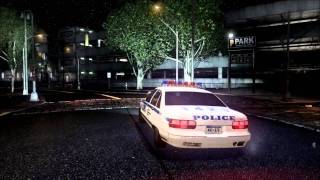 GTAIV Enable the police cars lights without siren [upl. by Korten]