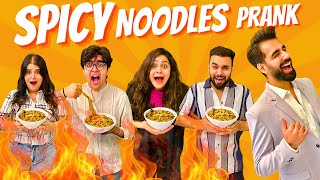 SPICY NOODLES PRANK ON MY FRIENDS  Rimorav Vlogs [upl. by Akinuahs636]