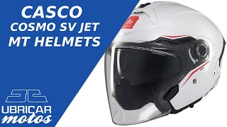 Cascos Cosmo SV Jet  MT Helmets [upl. by Khichabia]