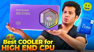 The Best Premium AIO Cooler for High End CPU  Cooler Master Masterliquid 360 Atmos Review [upl. by Naitsabas]