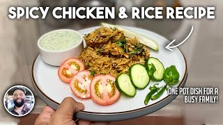 One Pot Chicken And Rice Dish  More Flavour Than Biriyani  Easy Step By Step Tutorial [upl. by Nora]