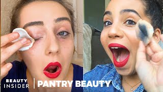 The Best Way To Take Off Makeup Without Makeup Remover  Pantry Beauty [upl. by Dnalyr]