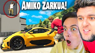 Amiko Zarkua ს სუპერ მანქანები მოვიპარეთ GTA 5 ში [upl. by Barhos]