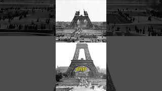 Construction of the Eiffel Tower in Paris June 1888 shorts eiffeltower paris france viral [upl. by Drareg67]