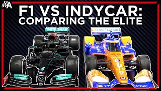 IndyCar vs Formula 1 car Technical Comparison [upl. by Donnelly597]