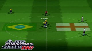 Winning Eleven PES 2007 2006 PC Gameplay [upl. by Atiz]