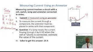 How to Measure Current Using an Ammeter [upl. by Orag]