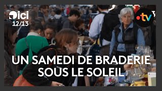 Braderie de Lille 2024  un samedi sous le soleil pour les bradeux [upl. by Jacobba]