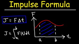 Impulse Formula  Definite Integral  Physics and Calculus [upl. by Adnilim]