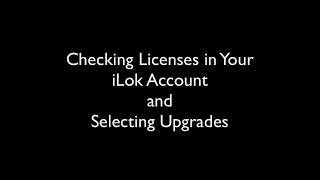 How To Check Your iLok Licenses For Upgrades [upl. by Nora]