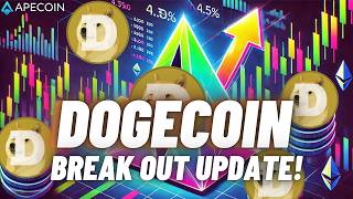 Dogecoin DOGE Crypto Coin Break Out Update [upl. by Ennasil]