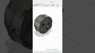 251 Speed Reduction Gear for Frameless 2205 Brushless DC Motor  halfway progress speedreduction [upl. by Karita]