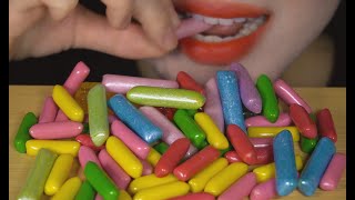 ASMR 알록달록 수수깡젤리 히츨러 히치스 먹방 JELLY CANDY EATING SOUNDS MUKBANG [upl. by Naveb]