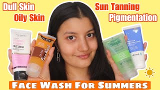 Best Face Wash For SUMMERS  Acne Oily Skin Dullness Sun Tanning Pigmentation [upl. by Milly63]