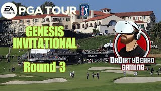 GENESIS INVITATIONAL  Career Mode  Round 3  EA Sports PGA Tour 2023 [upl. by Ballman]