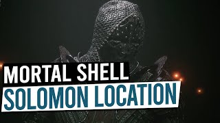 Solomon The Scholar Shell Location  MORTAL SHELL [upl. by Ddal]