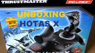 Unboxing Thrustmaster TFlight HOTAS X Review [upl. by Neerehs]