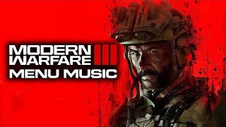 COD Modern Warfare 3 Official Multiplayer Menu Soundtrack and Theme Song Music [upl. by Nepets]