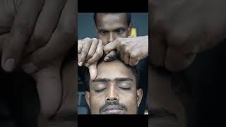 Head massage👍👌💯shortvideoviralvideo hearcut viralvideo hairstyle hearstyle haircut [upl. by Josephina453]