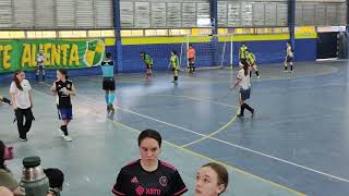 2024 1er Tiempo 4ta Div AFA Futsal Fem Atlanta Vs Libertadores [upl. by Ramed281]