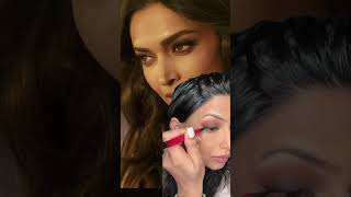 Deepika Padukone Smokey eyeliner look [upl. by Chiquia213]