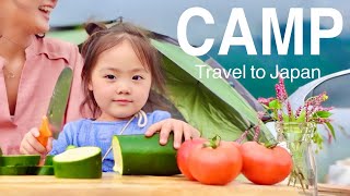 Family Camp Vlog at MtFuji  Travel in Japan [upl. by Anauqes]